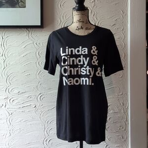 Super Models Black women's T-shirt size Medium